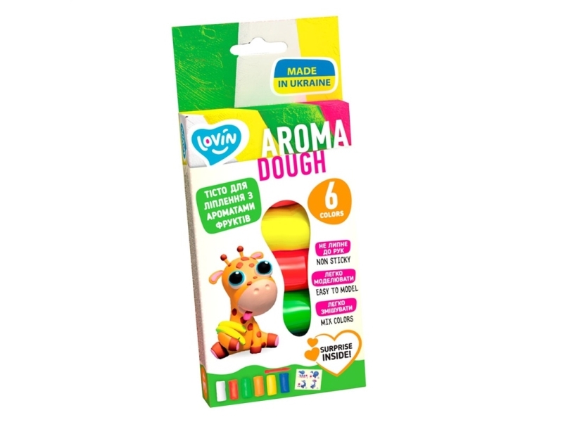 Plasticine Lovin Aroma Dough Etc41017, Various Colours