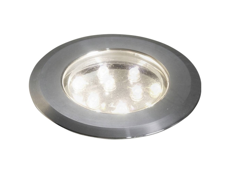 Konstsmide 7469-000 Boden-Einbauleuchte Außen Led (Rgb) Grau