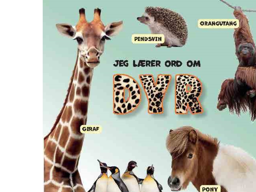 Jeg Lærer Ord Om Dyr |