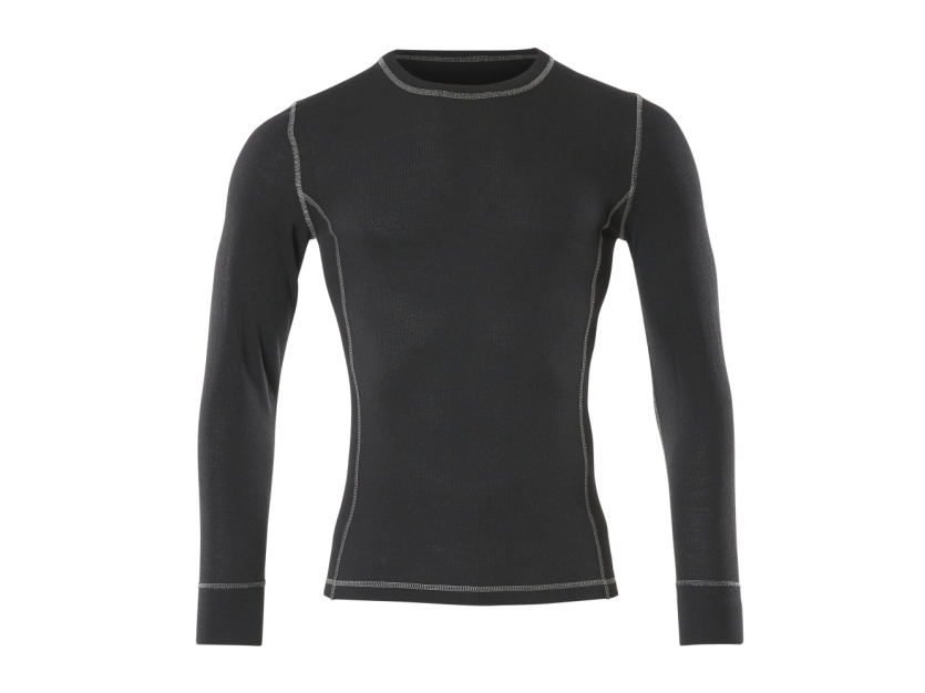 MASCOT 50027-871-09, Skjorta, Alla, Svart, XL, Polyester, 190 g/m ^ | Kläder & Säkerhet - Arbetskläder - Underkläder | GameStuff