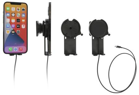 Brodit 216326, Handy/Smartphone, Aktive Halterung, Auto/Innenbereich, Schwarz