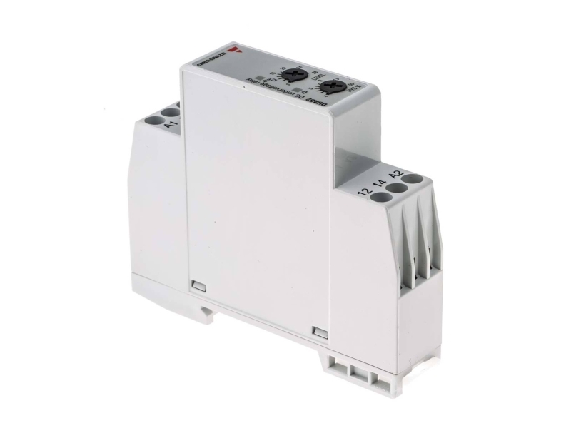 Spänningsrelä Underspänningsrelä justerbart gränsvärde mäter på egen matning 8-28 VDC mätområde DIN | EL Artiklar - Elcentral - Relä og kontaktor | GameStuff