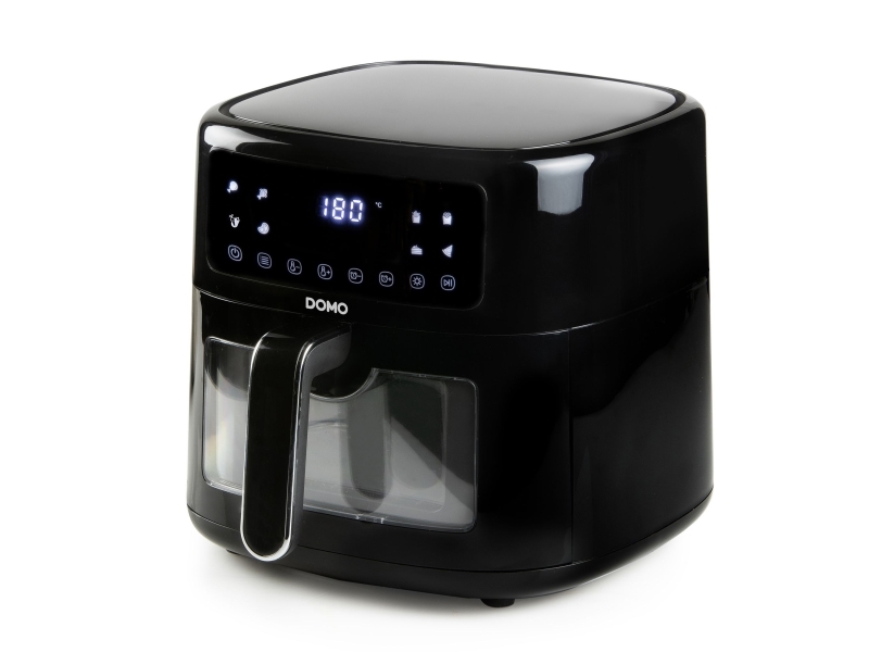 Domo DO1134FR, Kuumakiertoilmakypsennin, 6 L, 1,5 kg, 80 °C, 220 °C, Yksi