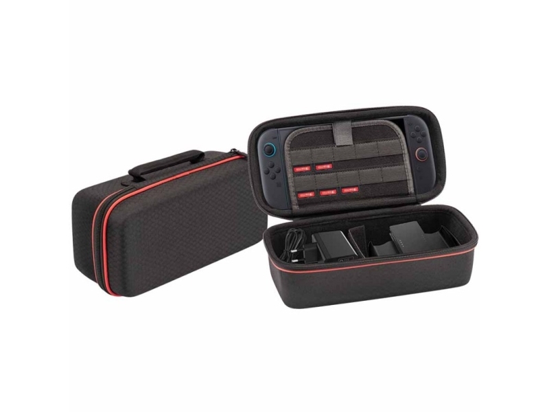 Subsonic SA5710, Resefodral, Nintendo, Svart, EVA (Ethylene Vinyl Acetate), Skum, Nintendo Switch 2 | Spel - Konsoler tillbehör - Övriga | GameStuff