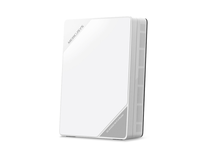 Mercusys MB520-5G 5G AX3000 Wireless Router, Wi-Fi 6 (802.11ax), Dual-band (2,4 GHz / 5 GHz), Nätverksansluten (Ethernet), 5G, Vit, Bärbar router | Datortillbehör - Nätverk - Mobilt bredband | GameStuff