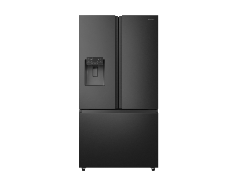 Hisense RF793N4SAFE, Fristående, Franska dörrar, Svart, 3 dörr/dörrar, Röra, LED | Vitvaror - Kyl & Frys - Side-by-Side | GameStuff