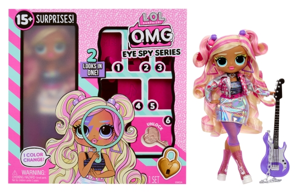L.O.L. Surprise! OMG Eye Spy - Rockstar, Modedocka, Flicka, 4 År, Pojke/flicka, Multifärg | Leksaker - Figurer & Dockor | GameStuff