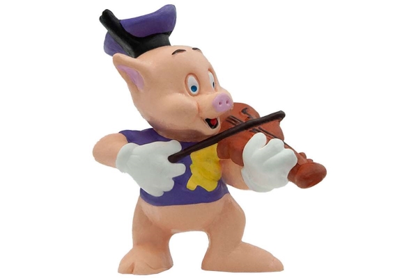 Walt Disney Gris Violinist (3 Små Grise) 6,2Cm