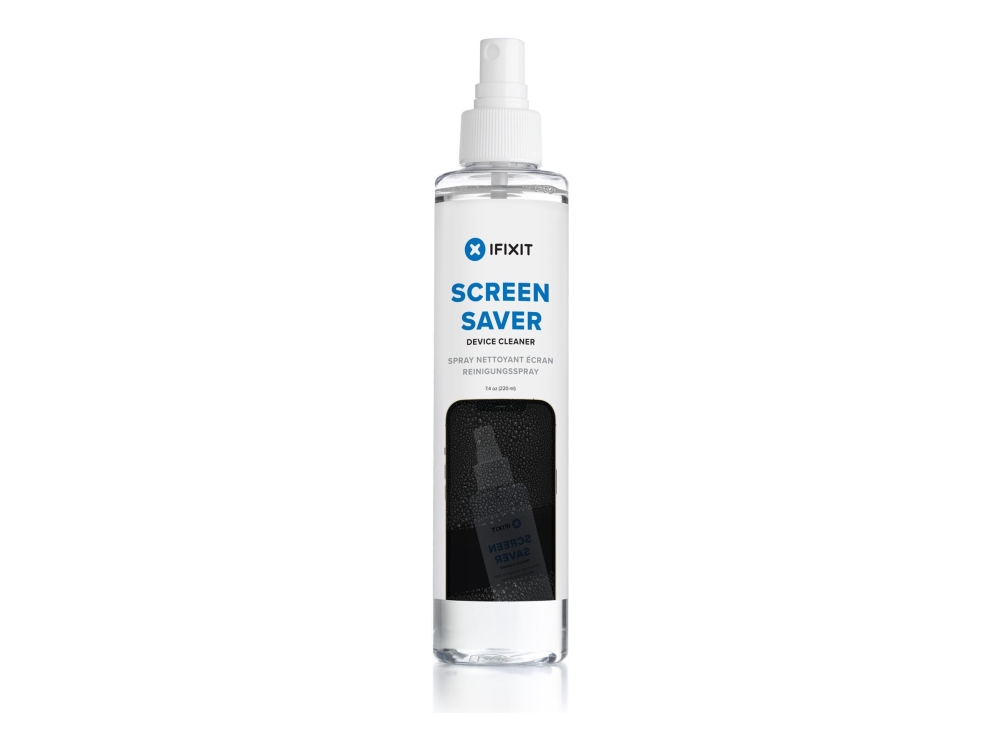 Ifixit Screen Saver - Spray For Rengøring For Lcd Display, Berøringsdisplay, Notebook, Mobiltelefon - 220Ml