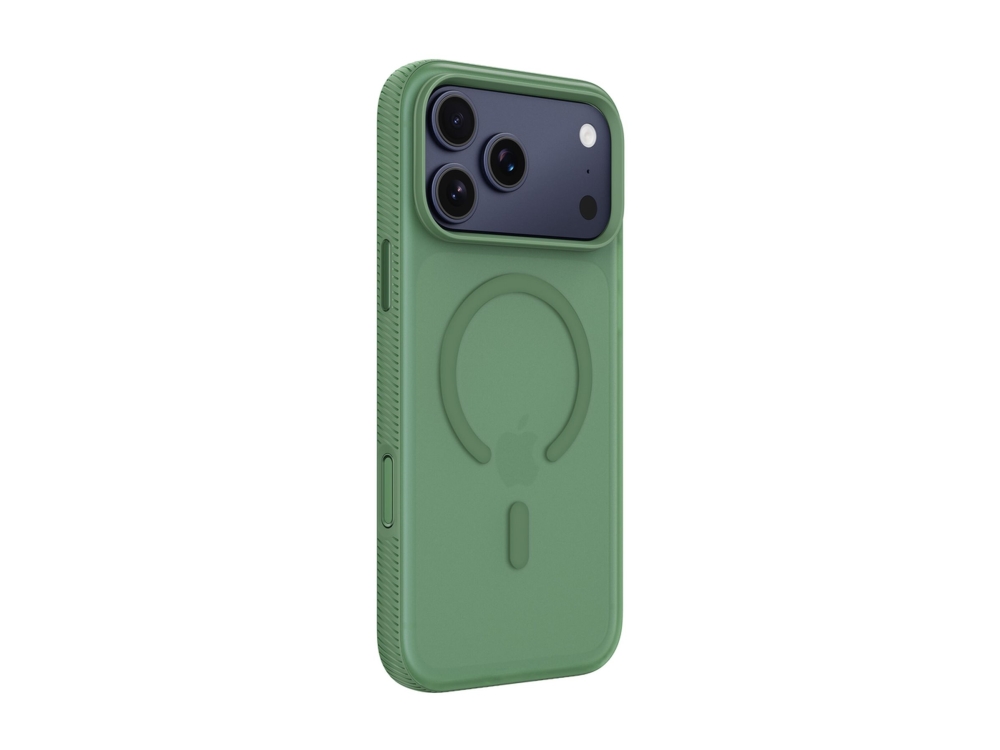Belkin Sheerforce Grip Series - Bagsidecover Til Mobiltelefon - Magsafe-Kompatibilitet - Fremstillet Af Genbrugte Materialer - Pistaciegrøn - For App