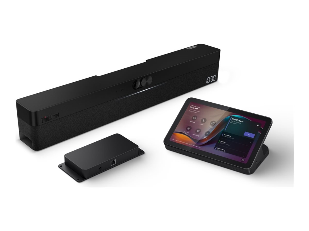 Lenovo ThinkSmart One - Paket för videokonferens (pekskärmskonsol, beräkningssystem) - med 3 års Lenovo Premier-support - Certifierad för Microsoft Teams Rooms | Foto och video - Videokamera | GameStuff
