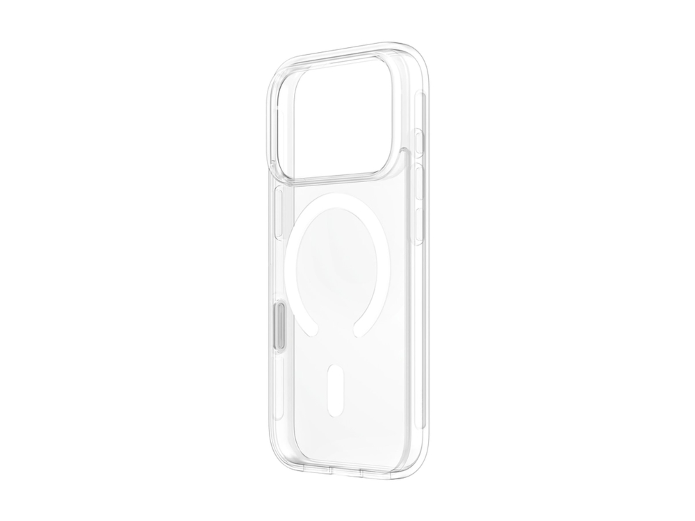 Belkin Sheerforce Clear Series - Bagsidecover Til Mobiltelefon - Magsafe-Kompatibilitet - Fremstillet Af Genbrugte Materialer - Klar - For Apple Ipho