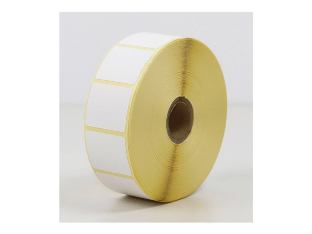 Brother Bdh-1J030035-120, White, Self-Adhesive Printer Label, Die-Cut Label, Roll, Direct Thermal, Removable