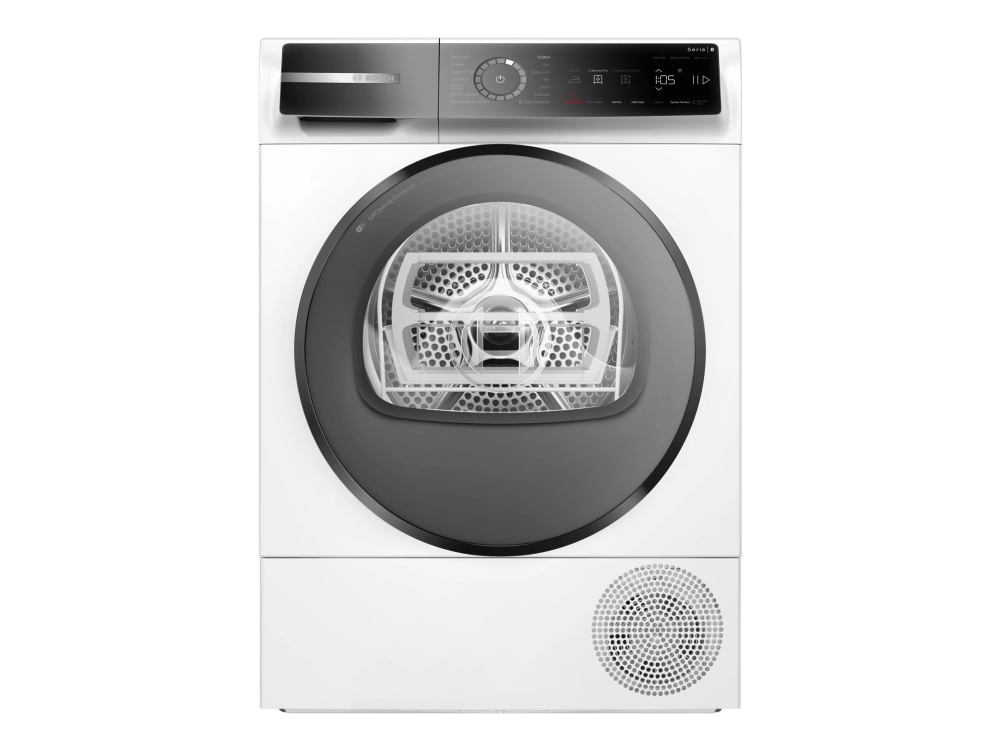 Bosch Serie 8 WQB246DLSN - Torktumlare - Wi-Fi - bredd: 59.8 cm - djup: 65.1 cm - höjd: 84.2 cm - frontmatad - vit | Smarta hem - Smart hemkontroll och plattformar - Amazon Alexa | GameStuff
