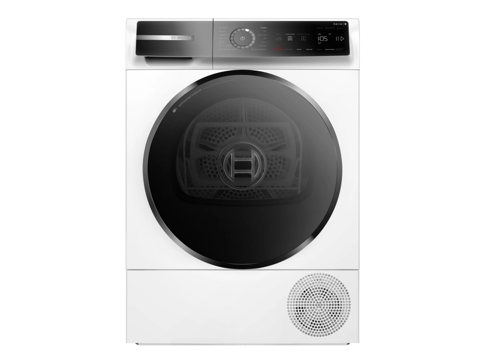 Bosch Serie | 8 WQB246DASN - Tørremaskine - Wi-Fi - bredde: 59.8 cm - dybde: 65.1 cm - højde: 84.2 cm - frontbetjening - hvid