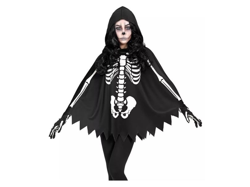 Skelett-Poncho