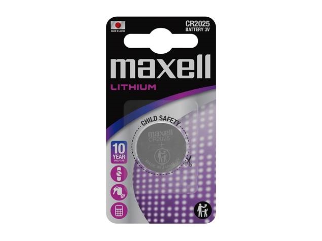 Lithium, 3V (Cr2025), 1-Packung