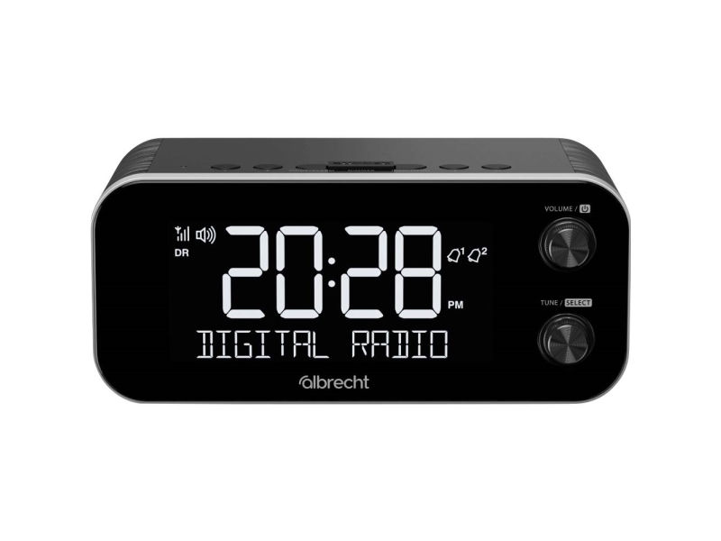 Albrecht Dr 455 Dab+/Ukw Clockradio Med Asa
