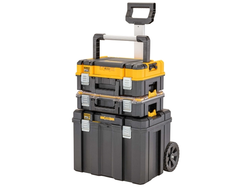 Dewalt DWST83411-1 Oppbevaringsboks TSTAK, sett med 3 bokser