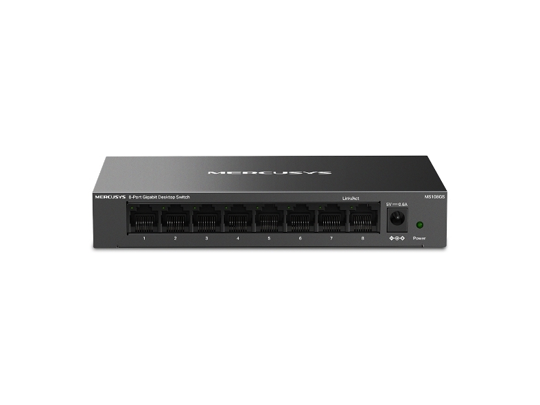 Tp-Link Mercusys Ms108gs-M2 2.5G Multi-Gigabit Desktop Switch - Switch (Ms108gs-M2)