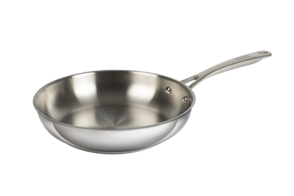 Kuhn Rikon Allround, Round, All-Purpose Pan, Stainless Steel, No Coating, 240 °C, Stainless Steel