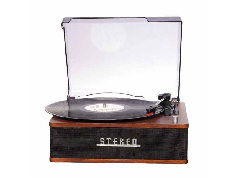 Denver VPB-262, Sort, Træ, 33 1/3,45,78 rpm, Dreje, 40 W, 230 V, 330 mm