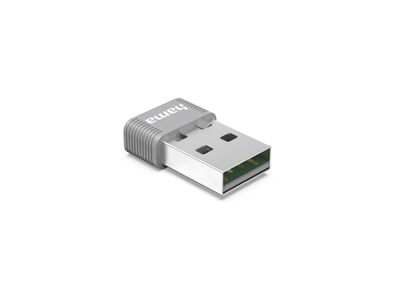 Hama 00053315, Kabellos, Usb, Wlan, Wi-Fi 6 (802.11Ax), 900 Mbit/S, Grau