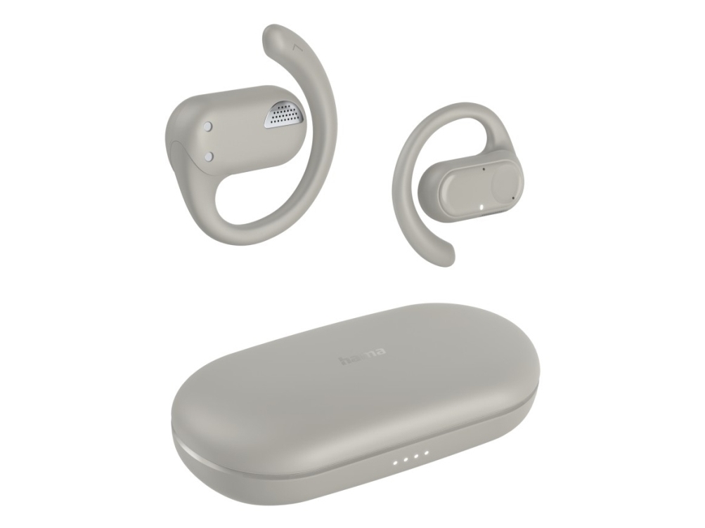 Hama Spirit Open, True Wireless Stereo (Tws), Opkald/Musik, 80 - 15000 Hz, 90 G, Headset, Sand