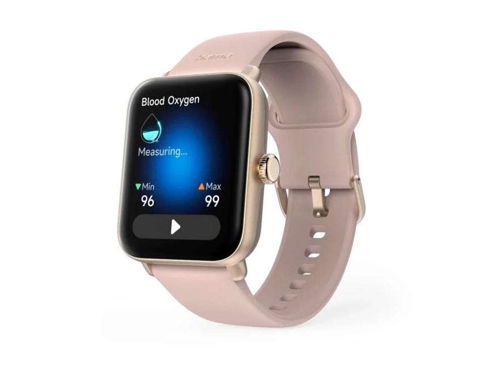 Hama 6010 - 44 Mm - Plastik Rose Gold - Smart Ur Med Rem - Silikone - Rose - Display 1.65" - Bluetooth - 40 G