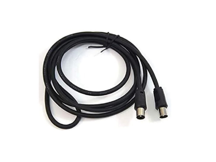 Cable Antena Pepegreen Negro 1.8M M/M