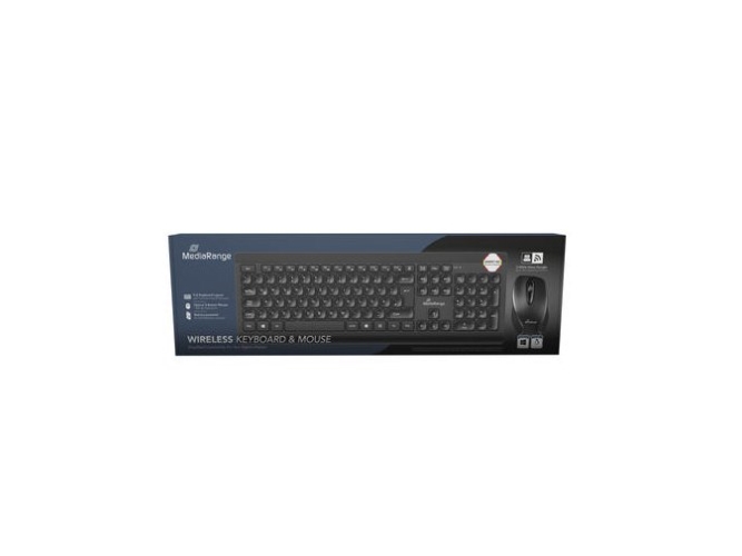 Mediarange Mros104 Es Wireless Keyboard + Mouse