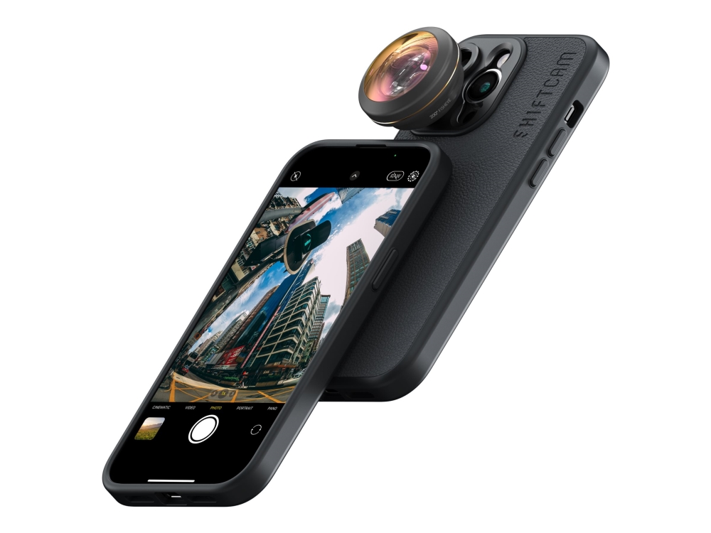 Shiftcam Lu-Fe-200-23-Ef, Fotoobjektiv, Schwarz, Gold, Aluminium, Glas, Universal, 0,01 M, 200°
