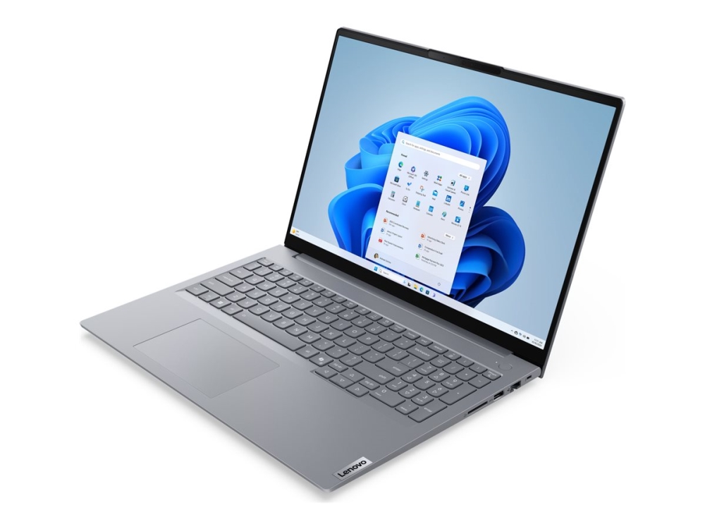 Lenovo ThinkBook 16 G8 IRL 21SH - Intel Core 5 - 210H / op til 4,8 GHz - Win 11 Pro - Intel Graphics - 16 GB RAM - 512 GB SSD NVMe - 16 IPS 1920 x 1200 - Gigabit Ethernet - Wi-Fi 6E, Bluetooth - dual tone arctic grey - bbd: Nordic (Danish/Finnish/Norwegian/Swedish) - med 2 års Lenovo Depot Support, CO2 Offset 0,5 ton (2nd Gen)