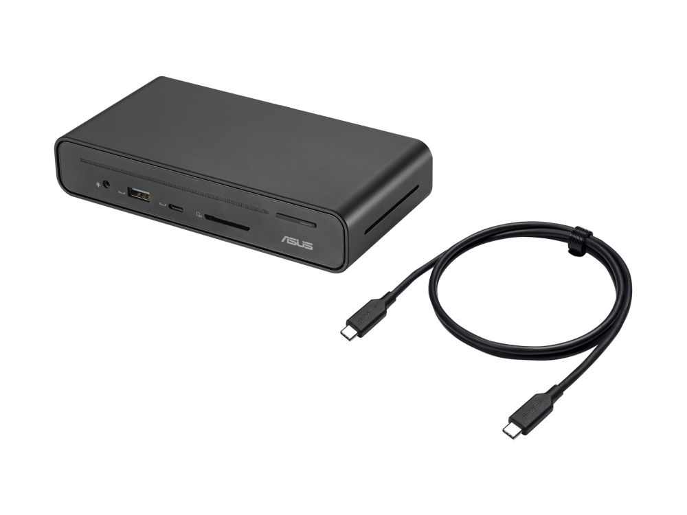 Asus Dock Dc301 - Triple Display Usb-C Dock - Recharges Laptop Max.90W
