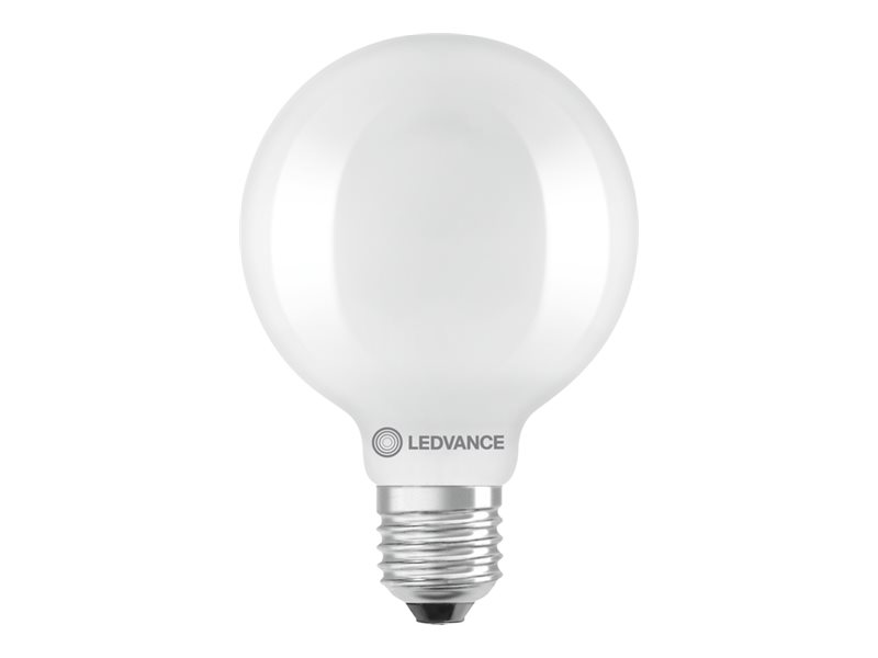 LEDVANCE Classic - LED-glödlampa med filament - form: G95 - glaserad finish - E27 - 11 W (motsvarande 100 W) - klass D - varmt vitt ljus - 2700 K | Belysning - Ljuskälla - E27 Ljuskälla | GameStuff