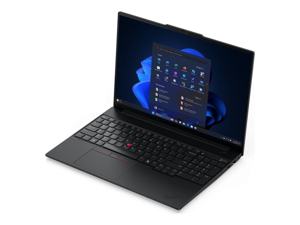 Lenovo ThinkPad E16 Gen 3 21SR - 180 graders gångsjärnskonstruktion - Intel Core Ultra 7 - 255H / upp till 5.1 GHz - Win 11 Pro - Arc Graphics 140T - 32 GB RAM - 512 GB SSD TCG Opal Encryption 2, NVMe - 16 IPS 1920 x 1200 - Gigabit Ethernet - Wi-Fi 6E, Bluetooth - svart - kbd: Nordisk - med 3 år Lenovo kurir/översyn, CO2-kolutsläpp 0,5 ton (2:a generationen) | Datorer & Surfplattor - Bärbar dator | GameStuff