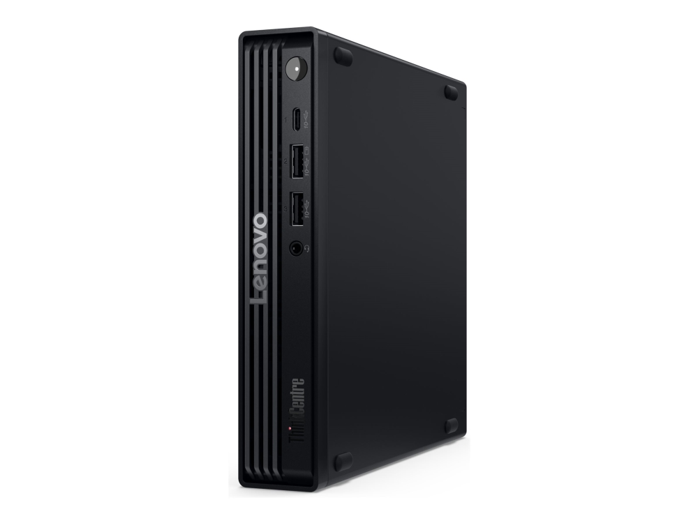 Lenovo ThinkCentre M70q Gen 6 13A4 - AI PC - lille Core Ultra 7 265T / op til 5.3 GHz - vPro Enterprise - RAM 16 GB - SSD 1 TB - TCG Opal Encryption, NVMe - Intel Graphics - Gigabit Ethernet, IEEE 802.11ax (Wi-Fi 6E), Bluetooth 5.3 - Win 11 Pro - skærm: ingen - tastatur: nordisk (dansk/finsk/norsk/svensk) - ravnsort - Lenovo TopSeller - med 3 års Lenovo Onsite Support, CO2 Offset 0,5 ton (2. Gen)