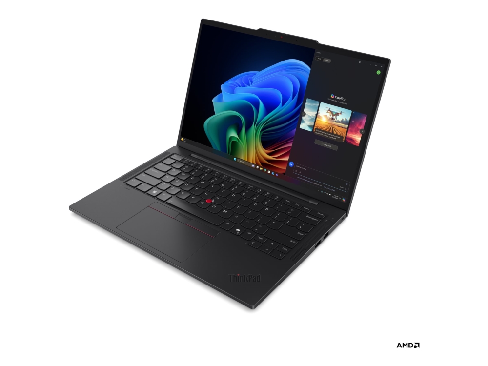 Lenovo ThinkPad T14 Gen 6 21QC - 180 graders gångsjärnskonstruktion - Intel Core Ultra 7 - 255U / upp till 5.2 GHz - Win 11 Pro - Intel Graphics - 32 GB RAM - 1 TB SSD TCG Opal Encryption 2, NVMe - 14 IPS 1920 x 1200 - Gigabit Ethernet - Wi-Fi 6E, Bluetooth - 5G-uppgraderingsbar - svart - kbd: nordiskt (danska/finska/norska/svenska) - med 3 års Lenovo Premier Support, CO2-kompensering 0,5 ton (2:a gen) | Datorer & Surfplattor - Bärbar dator | GameStuff