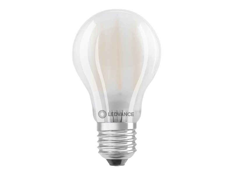 LEDVANCE Classic - LED-glödlampa med filament - form: A40 - glaserad finish - E27 - 4 W (motsvarande 40 W) - klass E - varmt vitt ljus - 2700 K | Belysning - Ljuskälla - E27 Ljuskälla | GameStuff