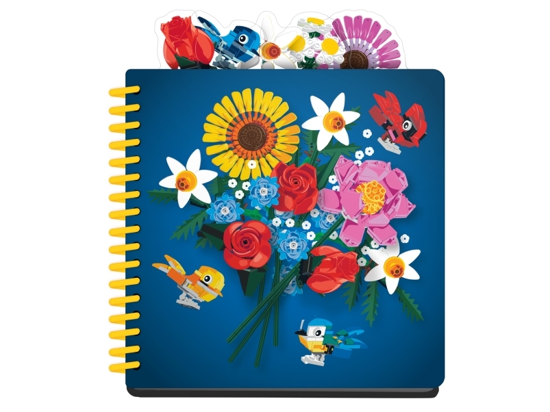 Euromic LEGO® Icon Botanicals Tab Notebook