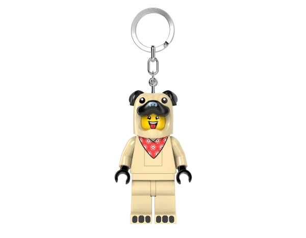 Lego Minifigures Mops Led-Schlüsselanhänger