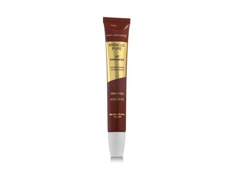 Max Factor Miracle Pure Lip Enhancer Conditioning Tinted Balm (020 Cacao Nibs) 12 Ml