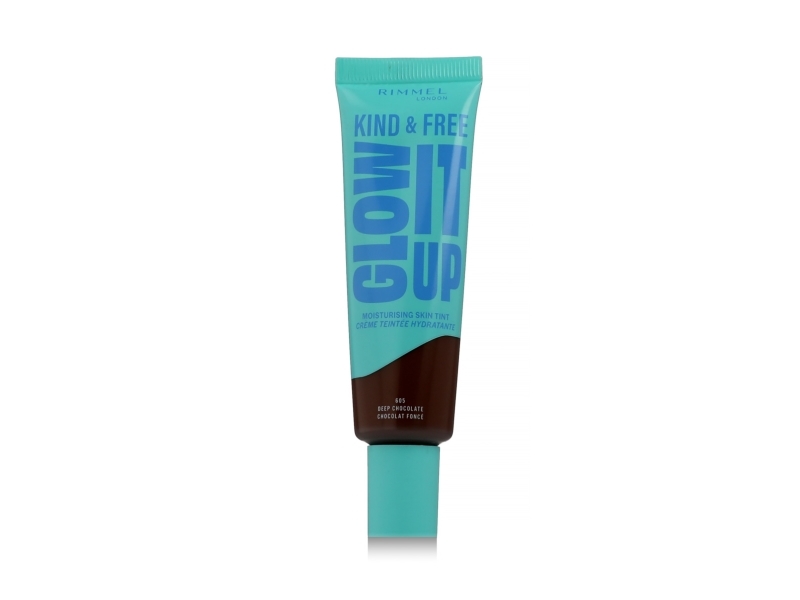 Rimmel London Kind & Free Glow It Up Moisturising Skin Tint (605 Deep Chocolate) 30 Ml