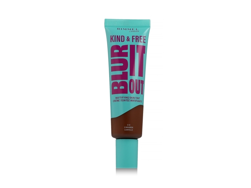Rimmel London Kind & Free Blur It Out Mattifyinge Skin Tint Spf 20 (510 Cinnamon) 30 Ml