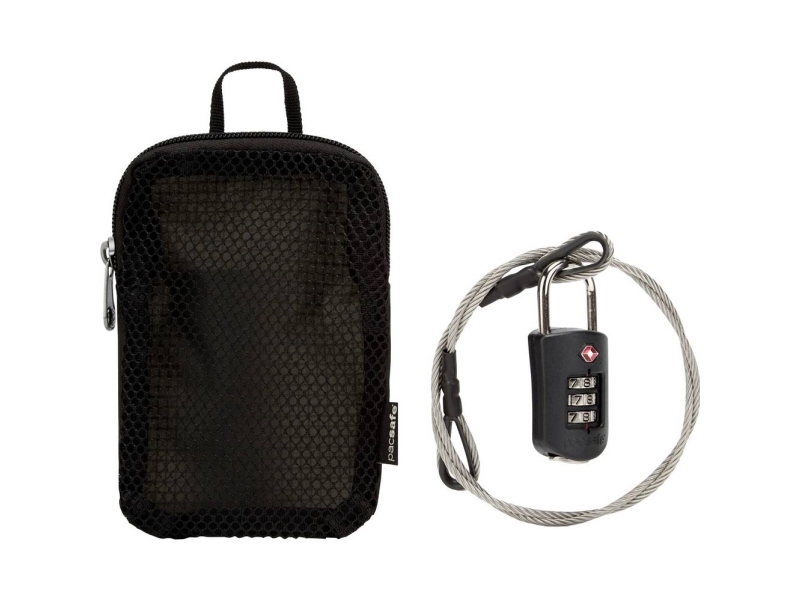 Pacsafe Prosafe 1000 Combination Lock w. Steel Cable