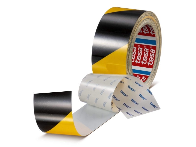 tesa ANTI-SCRATCH 60960-00002-00-00 Lattiamerkintäteippi tesa® Musta/keltainen (L x S) 20 m x 50 mm 1 kpl 1 kpl