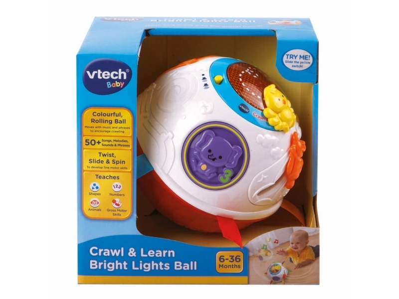 Vtech - Baby Crawl & Learn Bright Lights Ball - Aktivitetsbold
