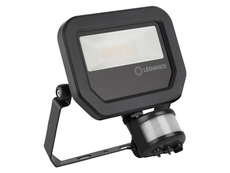 Projektør strålkastare Performance Sensor 1200lm 10W 840 IP65 sort | Belysning - Utomhusbelysning - Strålkastare | GameStuff