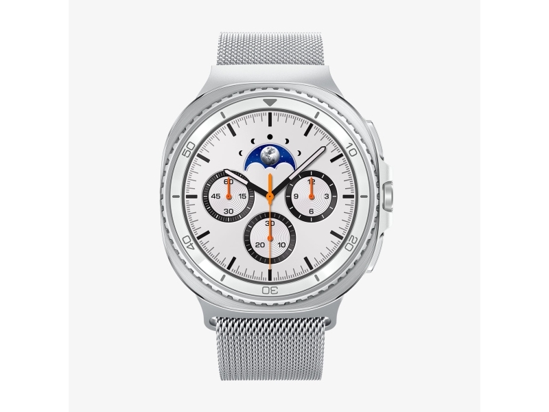 Spigen Metal Fit, Band, Smartwatch, Silber, Samsung, Galaxy Watch 8 44/40Mm, Galaxy Watch 8 Classic 46Mm, Stahl