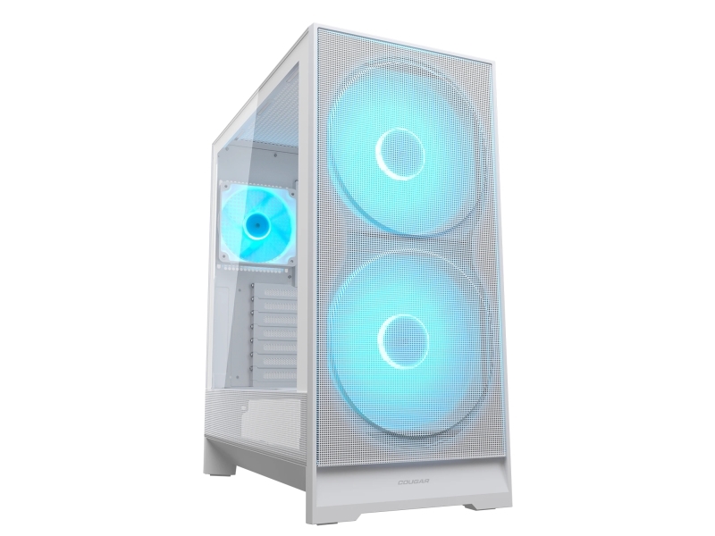 Cougar Airface 180, Midi Tower, Pc, White, Atx, Ceb, Micro Atx, Mini-Itx, Gaming, Multi